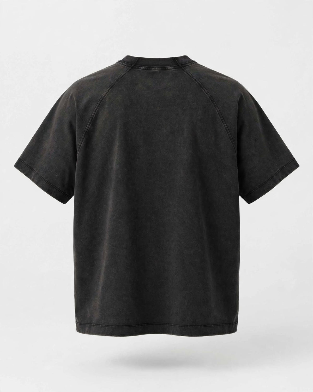 Lá Q - Vintage Washed Raglan Cotton T-Shirt - Women view
