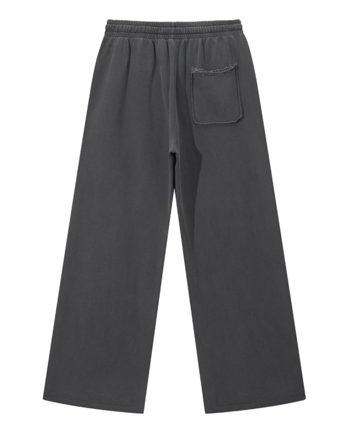 Lá Q - Snow Washed Raw Edge Sweatpants - Men view