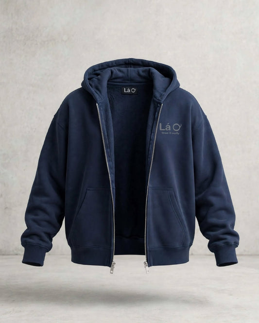 Lá Q - Essential Fleece Zip-Through Hoodie | Unisex