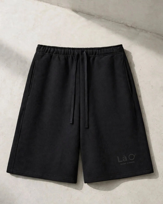 Lá Q - Essential Heavyweight Fleece Shorts - Women view