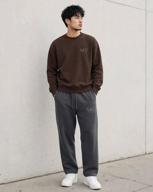 Lá Q - Essential Heavyweight Straight-Leg Sweatpants | Unisex