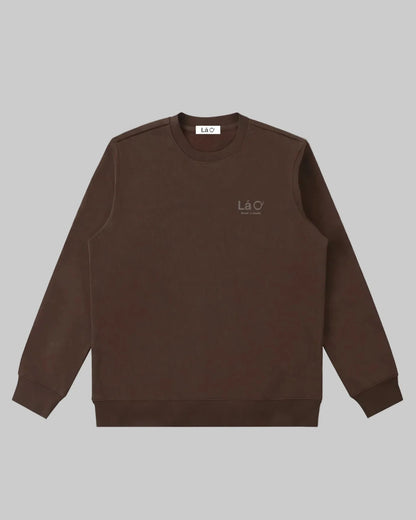 Lá Q Unisex Heavyweight Crewneck Sweatshirt - Men view