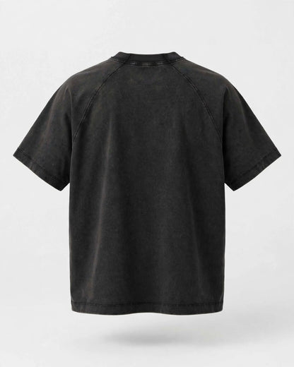 Lá Q - Vintage Washed Raglan Cotton T-Shirt - Women view