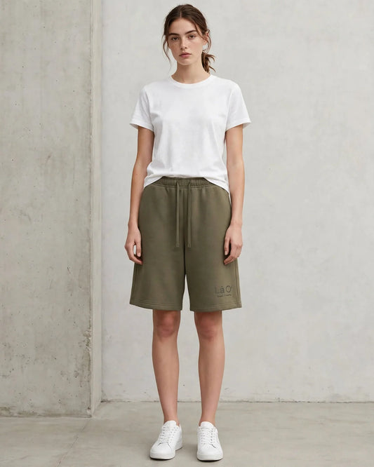 Lá Q - Essential Heavyweight Fleece Shorts - Women view