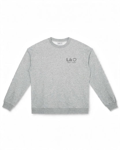 Lá Q Unisex Heavyweight Crewneck Sweatshirt - Men view