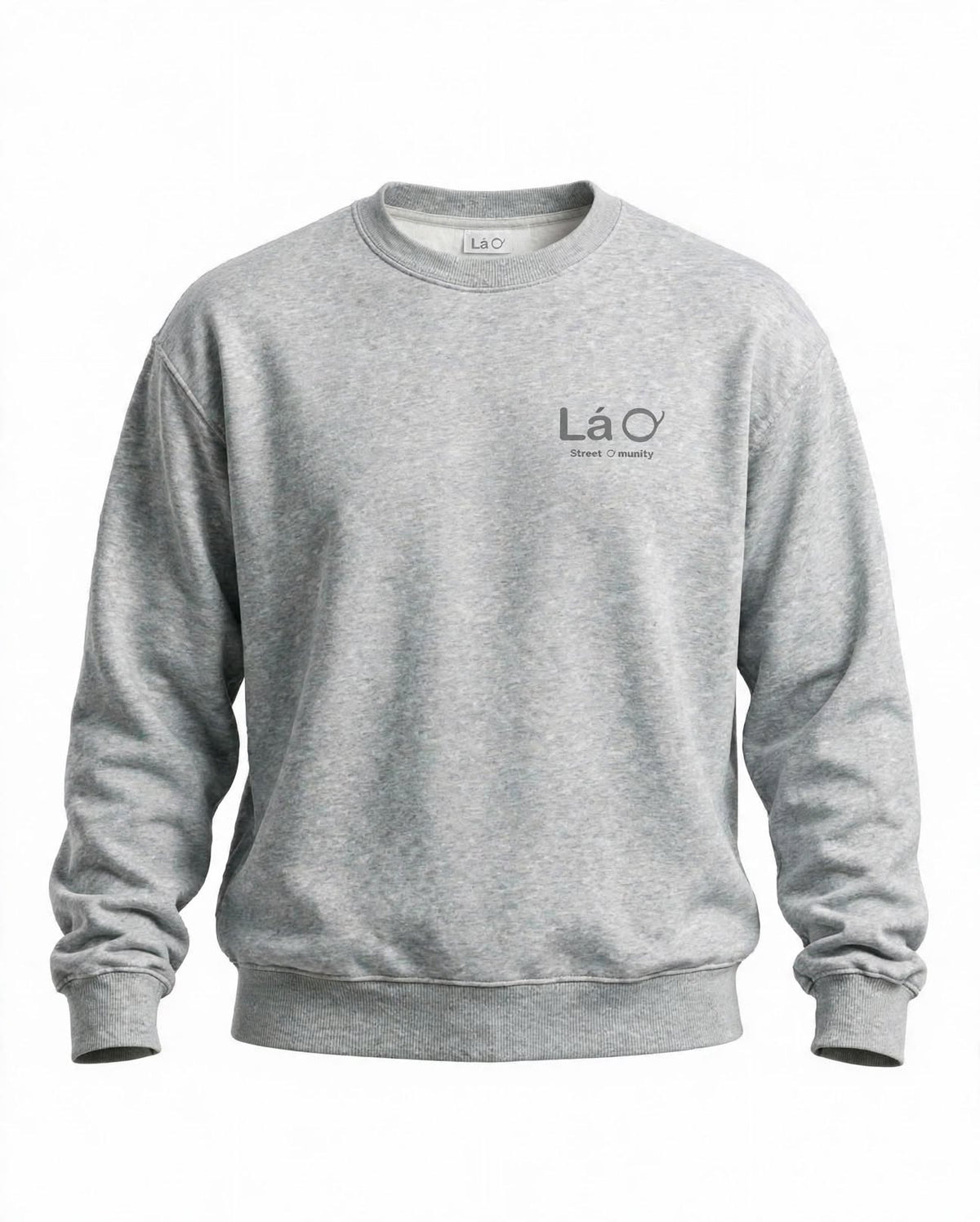 Lá Q Unisex Heavyweight Crewneck Sweatshirt - Men view